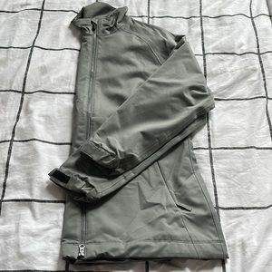 gray nike golf storm rain jacket